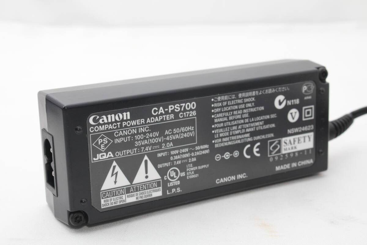 ★極上美品 初心者おすすめ Canon ACアダプターキット ACK-E5 ★ CA-PS700 N コンパクトパワーアダプター DR-E15 DCカプラー ★ 20250811_B
