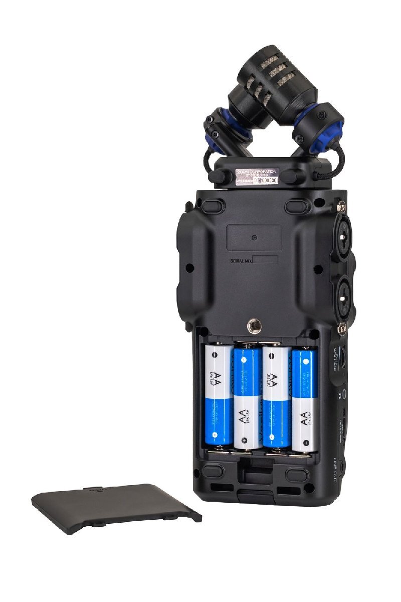 ZOOM H6studio 大口径ステレオマイク スタジオグレードプリアンプ 32bitフロート録音 フラッグシップモデル ハンディレコーダー_画像5