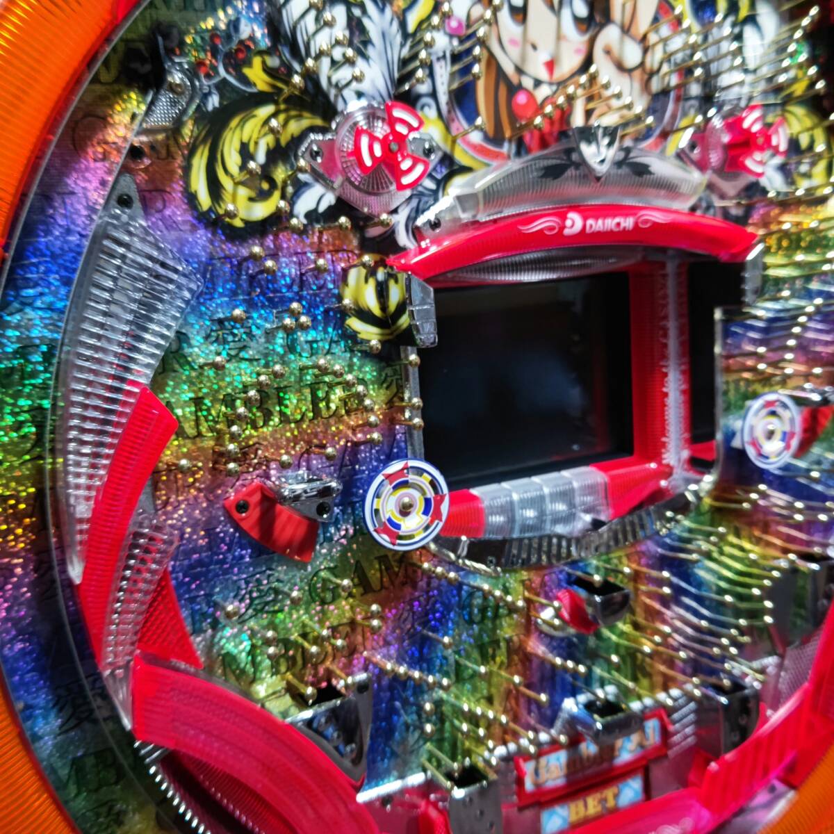 パチンコ 実機 レトロ ギャンブラー愛 Yahoo!オークション - レトロ中古パチンコ実機/大一/CR