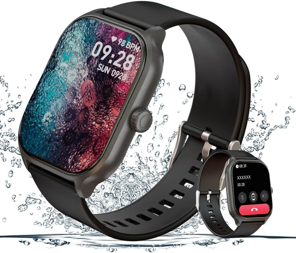  один день . более Smart ... дизайн × высокофункциональный [2025 год новинка ] смарт-часы черный цвет 