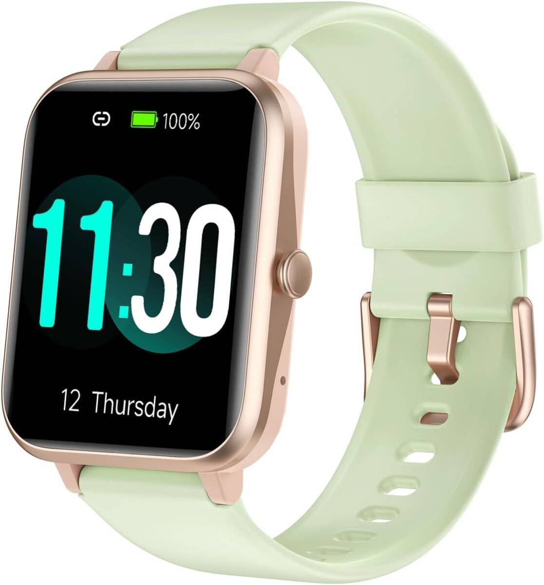  светло-зеленый Gold цвет стиль . здоровье . это 1 шт универсальный смарт-часы шагомер телефонный разговор c функцией наручные часы type женский мужской 