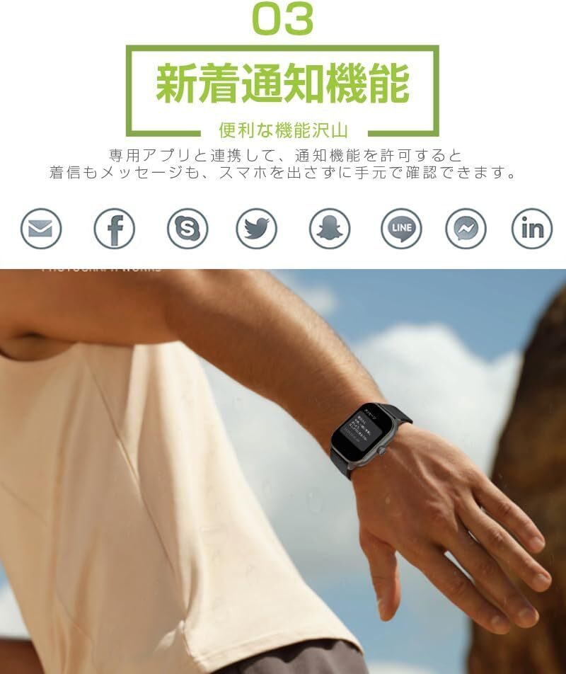  один день . более Smart ... дизайн × высокофункциональный [2025 год новинка ] смарт-часы серый цвет 