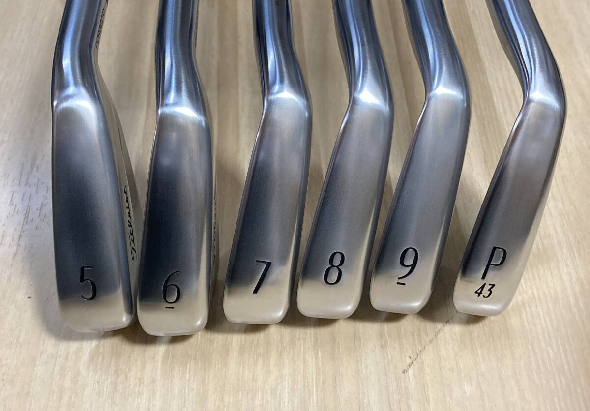 【中古 美品】タイトリスト 2025 T250 アイアン ＃5~PW (6本セット) NS PRO 880 AMC (S)