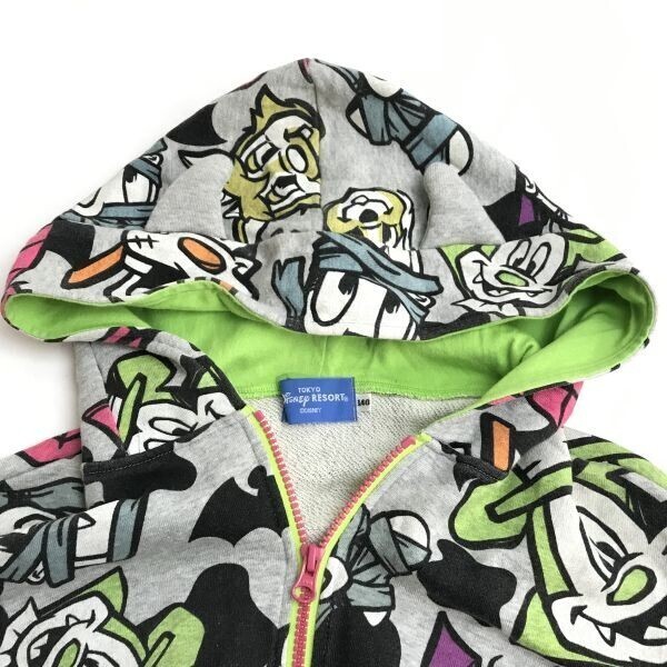  Halloween ограничение / Tokyo Disney resort * тренировочные брюки Parker [ Kids 140/ Mickey / minnie ]JAPAN/Disney land/hoodie/Jacket/Jumper*sBH956
