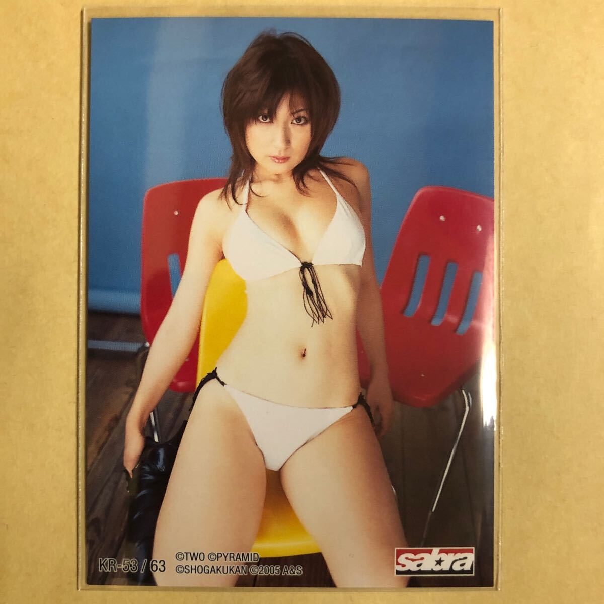  Kumada Youko 2006 sabra коллекционные карточки идол gravure карта купальный костюм бикини KR53 звезда коллекционная карточка 