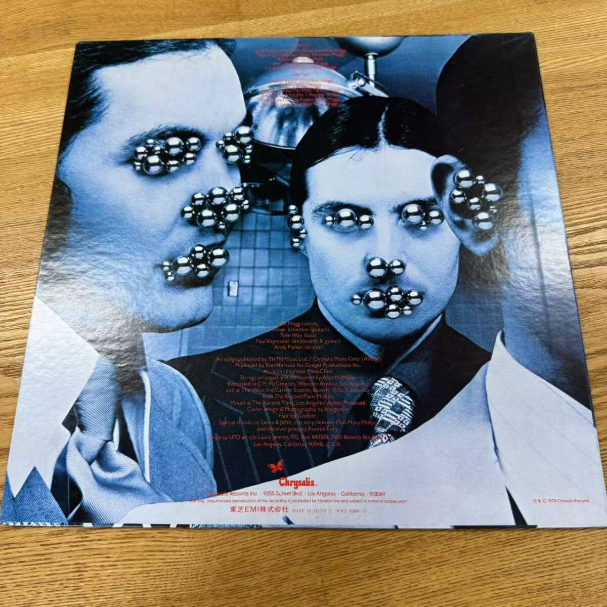 UFO / OBSESSIONS ( 国内盤 ) 　 　 LP盤・WWS-81069/SNJ081231_画像2