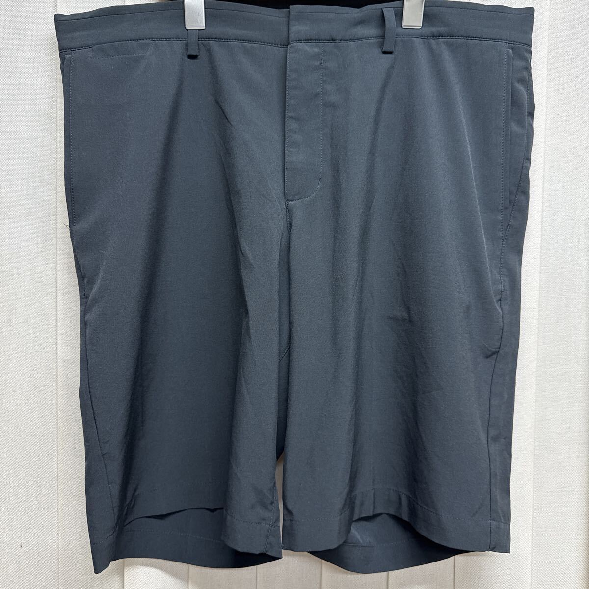 NIKE GOLF ナイキ ゴルフ ハーフパンツ ショートパンツ 短パン ブラック 黒 36インチ XXLサイズ メンズ 美品 833225-010 _画像1