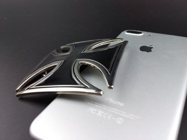 鉄十字 クロス メタル バックル ベルト無し ドイツ_画像4