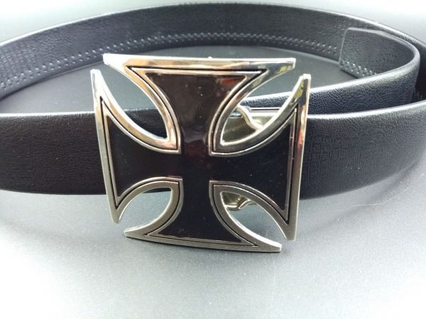 鉄十字 クロス メタル バックル ベルト無し ドイツ_画像7