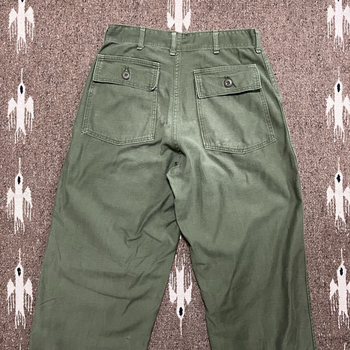 k*9様 ◾️US ARMY ◾️ベイカーパンツ◾️OG-107◾️ユーティ… 36×35】U.S.Army Utility Trousers OG-107 実物 米軍 ベイカー