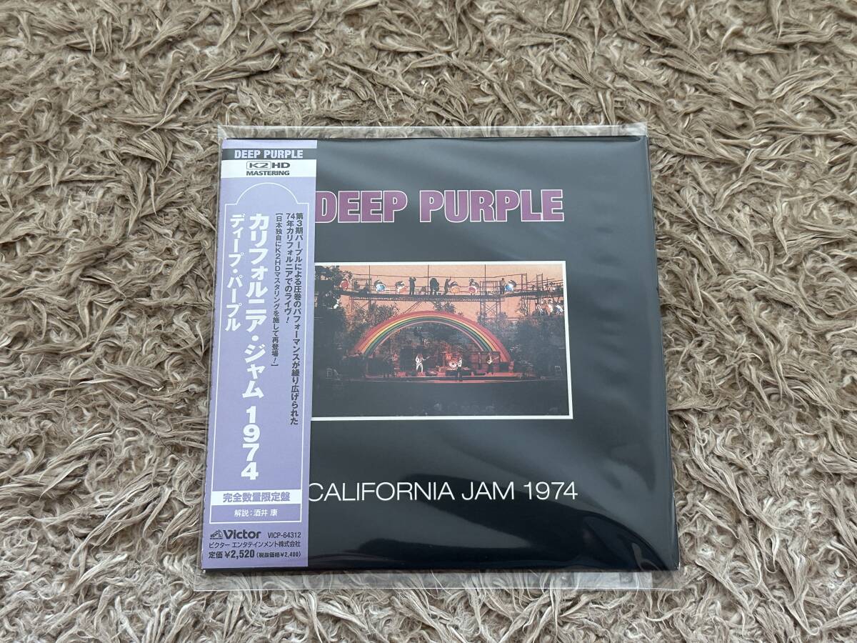 紙ジャケ ディープ?パープル / カリフォルニア?ジャム 1974 DEEP PURPLE / CALIFORNIA JAM 1974 國內盤 K2HD 廃盤