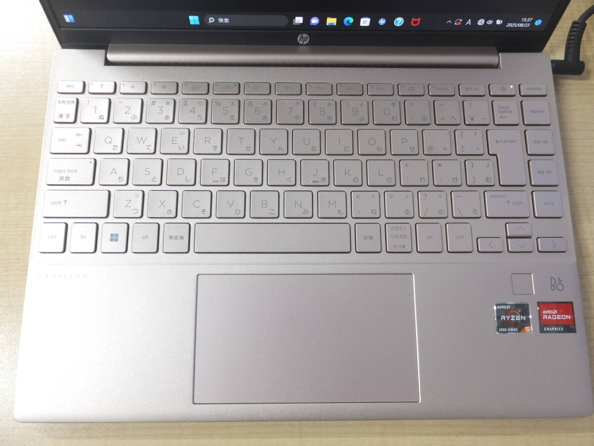 【超美品】　HP13-be0035AU　AMD Ryzen5 5600U 8GB SSD256GB 11Home 13インチ　使用時間42時間