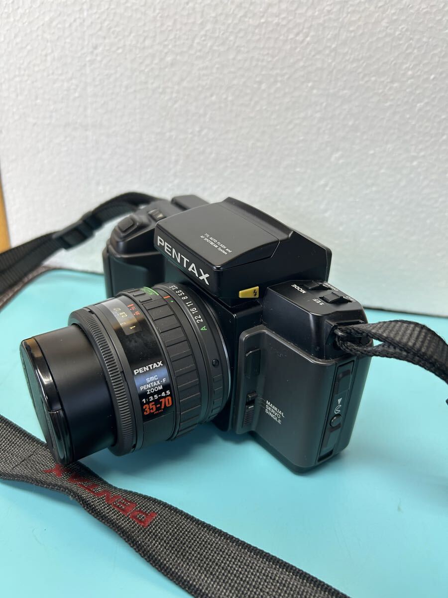 フィルムカメラ 一眼レフ PENTAX SFX / smc PENTAX‐F ZOOMカメラ／レンズ1-3.5-4.5i 3.5-70mm _画像3