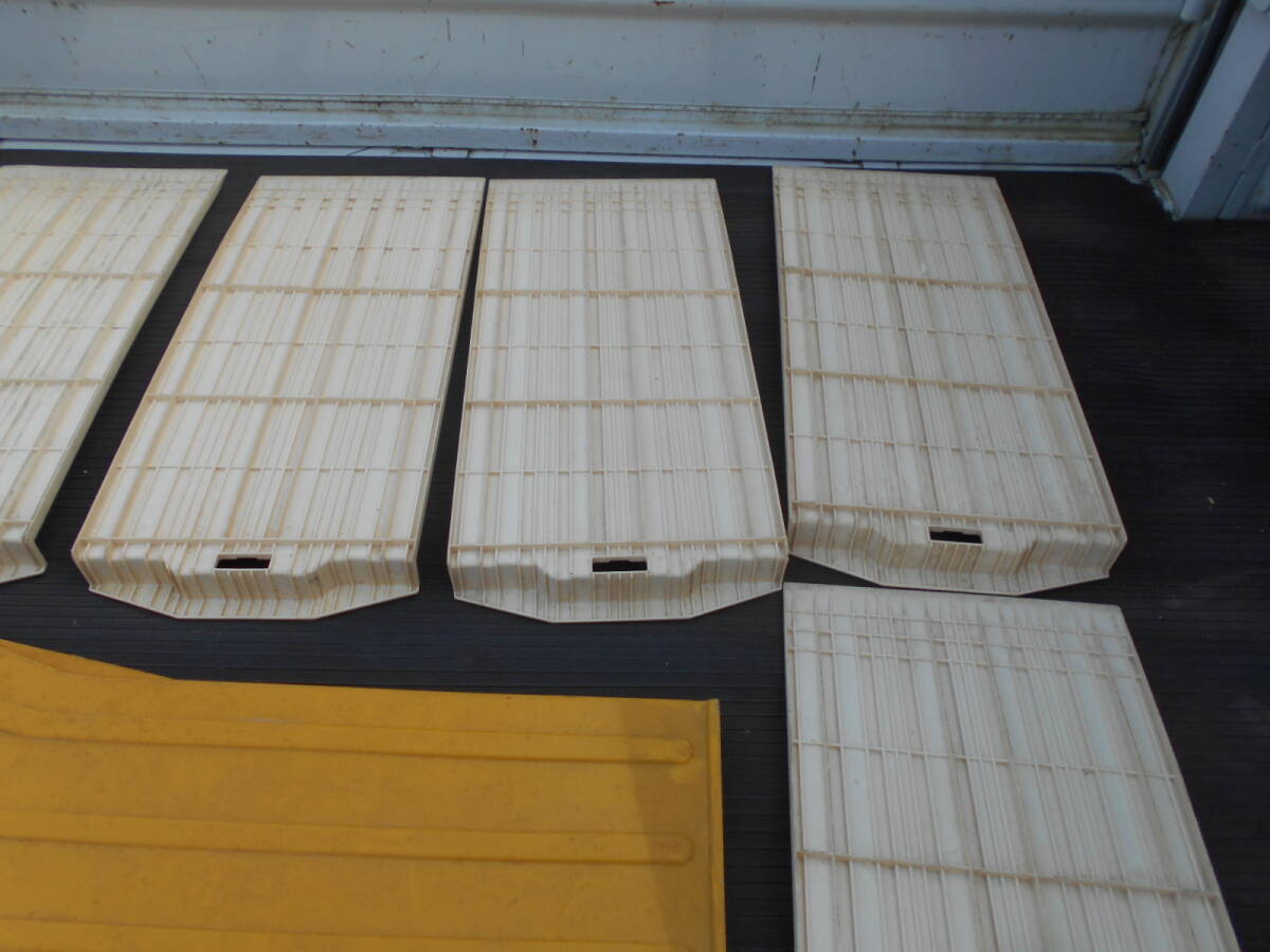 苗板 7枚セット 苗取り板 苗置き 田植機(jī) パーツ 部品 田植え機(jī) 苗取り 苗すくい 昭和 レトロ アンティーク 時(shí)代 ヤンマー