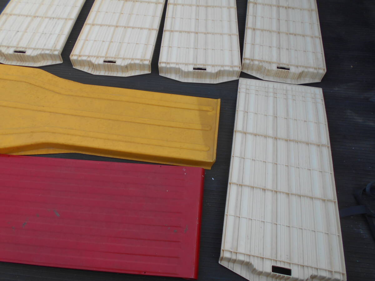 苗板 7枚セット 苗取り板 苗置き 田植機(jī) パーツ 部品 田植え機(jī) 苗取り 苗すくい 昭和 レトロ アンティーク 時(shí)代 ヤンマー