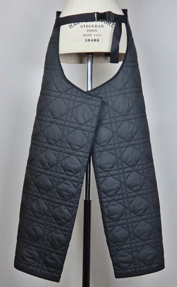 Christian Dior Cannage Quilting Pant size 36 クリスチャンディオール カナージュ キルティング パンツ b9612