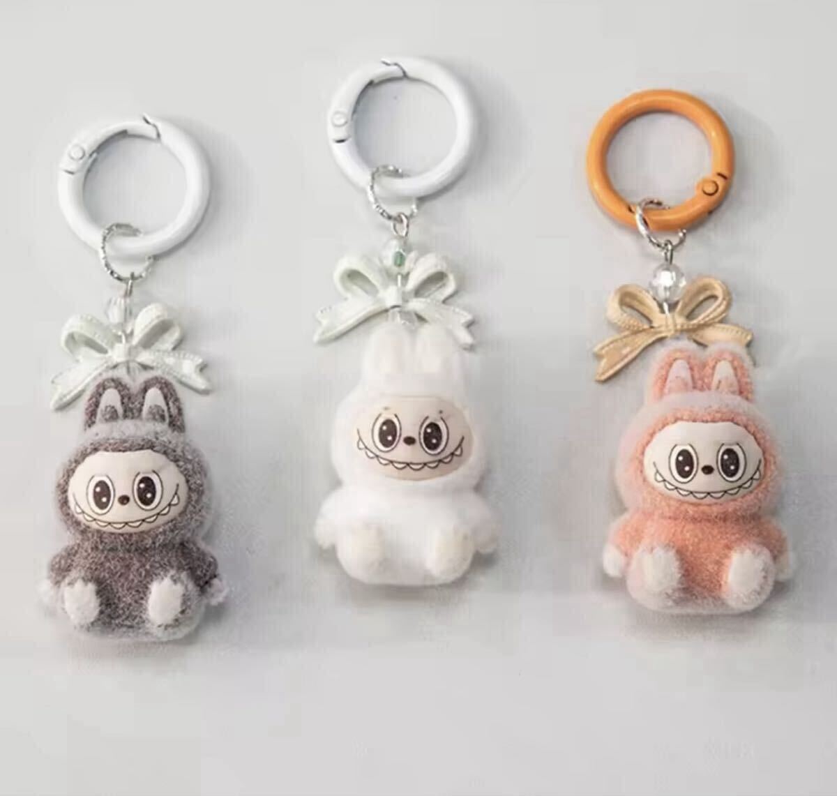 ❤︎なび❤︎ ラブブ ぬいぐるみキーホルダー 新品未使用 数量限定 新品未使用】ラブブぬいぐるみキーホルダー黄色×1｜Yahoo!フリマ