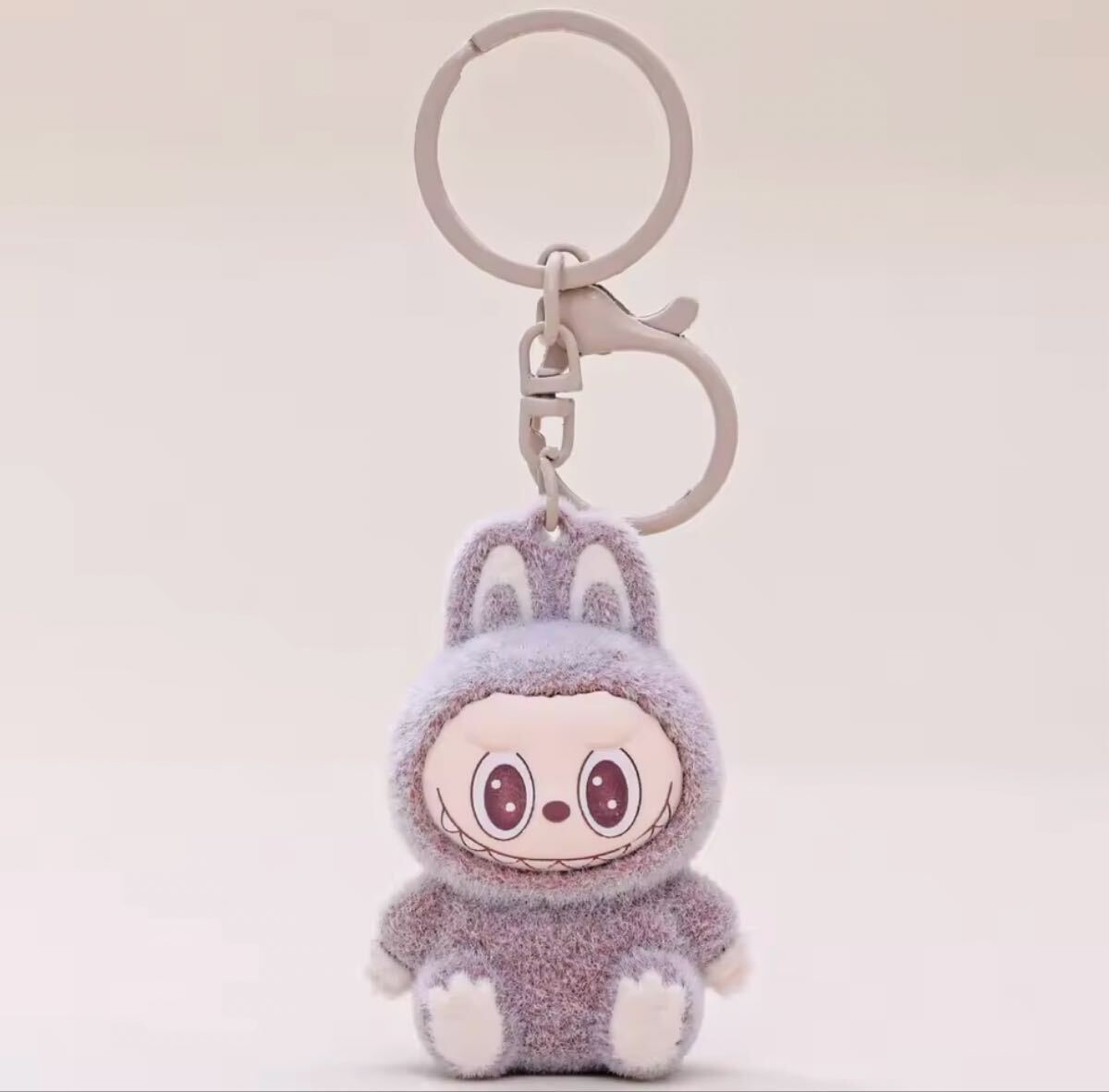 新品未使用】ラブブぬいぐるみキーホルダーブラウン茶×1 ラブブ