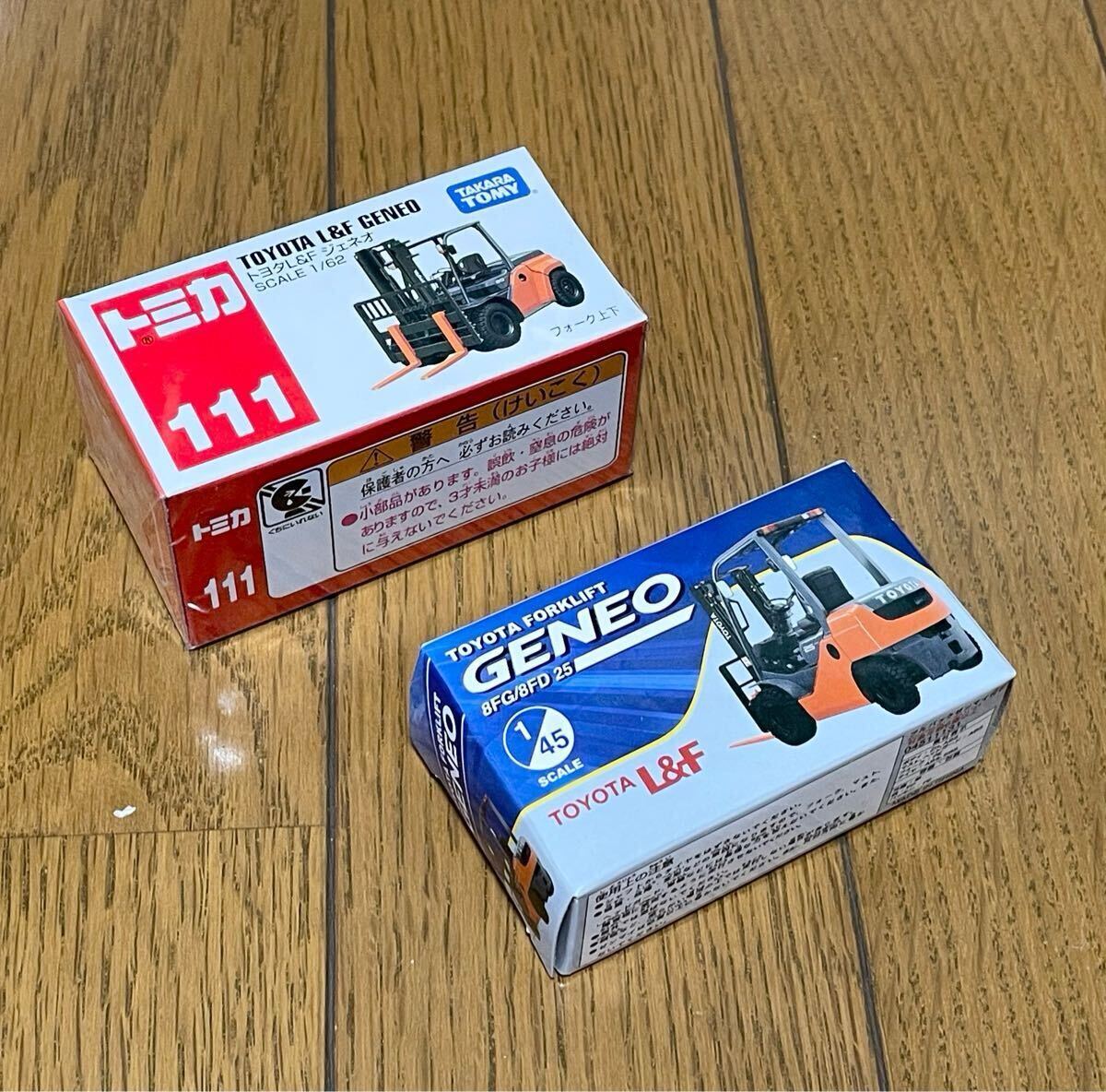 【非売品】TOYOTA L&F フォークリフト ミニカー (2セット) TOYOTA L&F フォークリフトミニカー 2台セット|Yahoo!フリマ