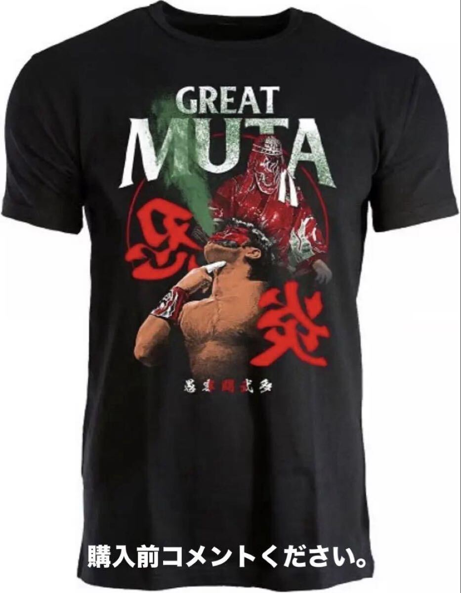 グレートムタ Tシャツ L 武藤敬司 00s グレート・ムタ Tシャツ 新日本プロレス 武藤敬司 全日本