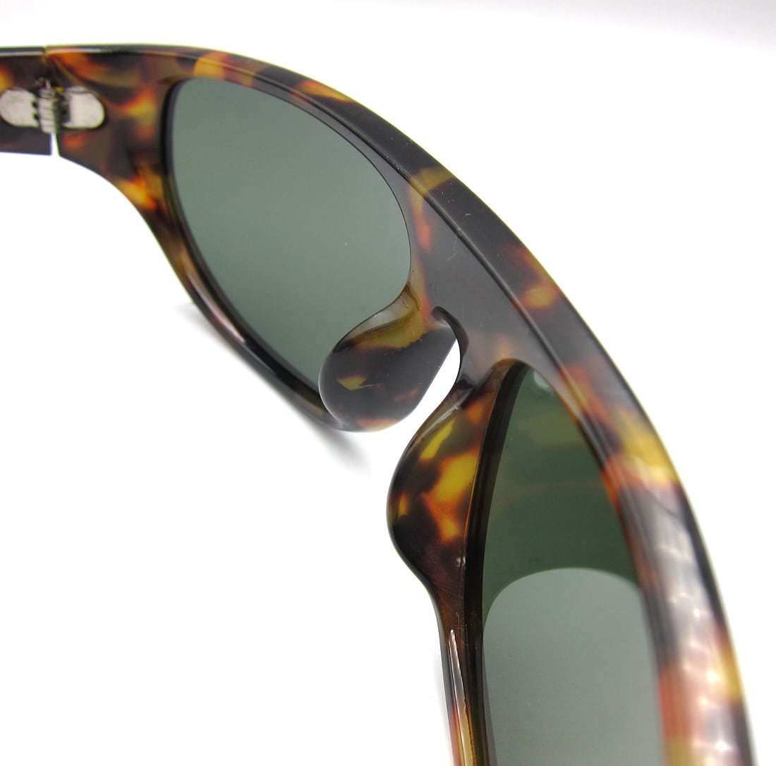 Shady Spex シェイディスペックスWhite Lightラップアラウンドサングラス tortoise x G15偏光ルーリードバイカーキャッツアイ_画像7