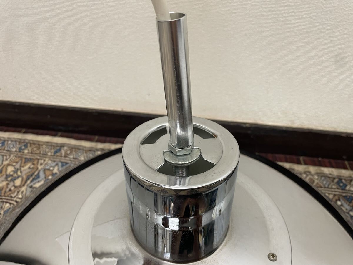 メタリック ペンダントライト 鏡面 ステンレス ペンダントランプ 天井照明 サイバー メタル インダストリアル レア インターフォルム_画像8