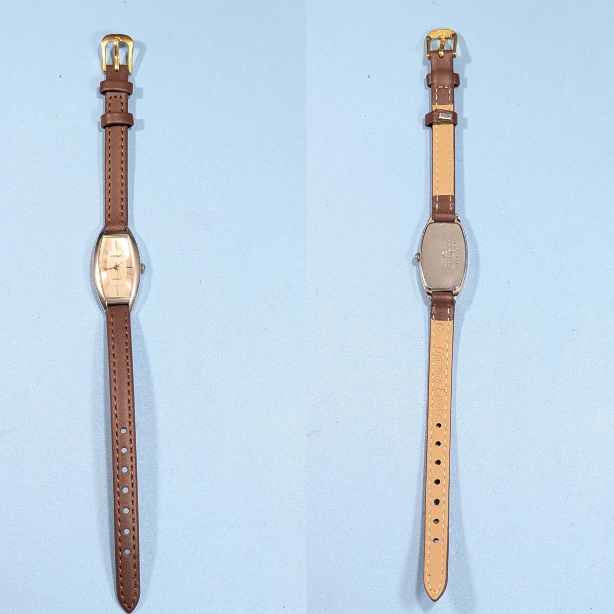 セイコー LUCENT レディース 電池ベルト交換済み稼働品 S-06_画像8