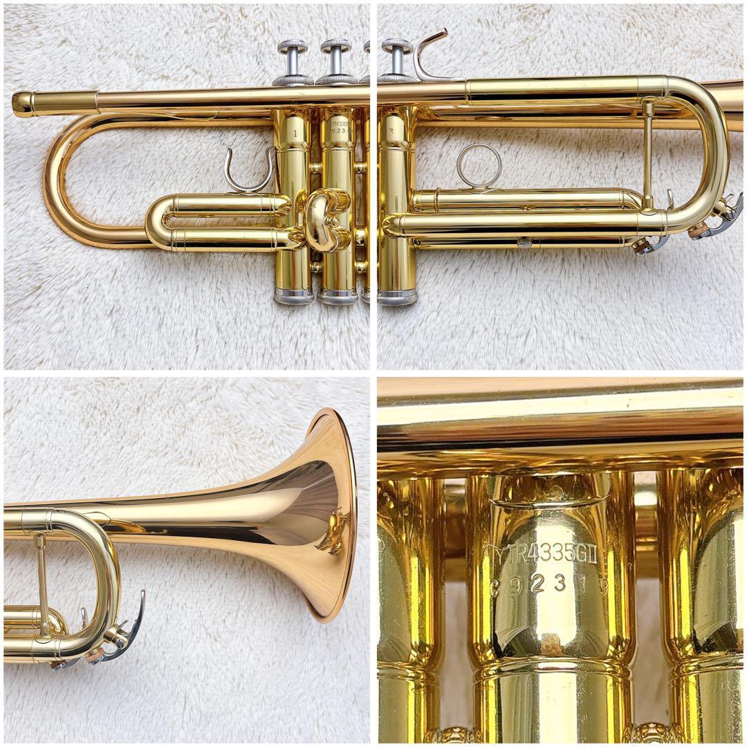 YAMAHAヤマハ YTR-4335GII トランペット マウスピース付き YAMAHAヤマハ YTR-4335GII トランペット マウスピース付き