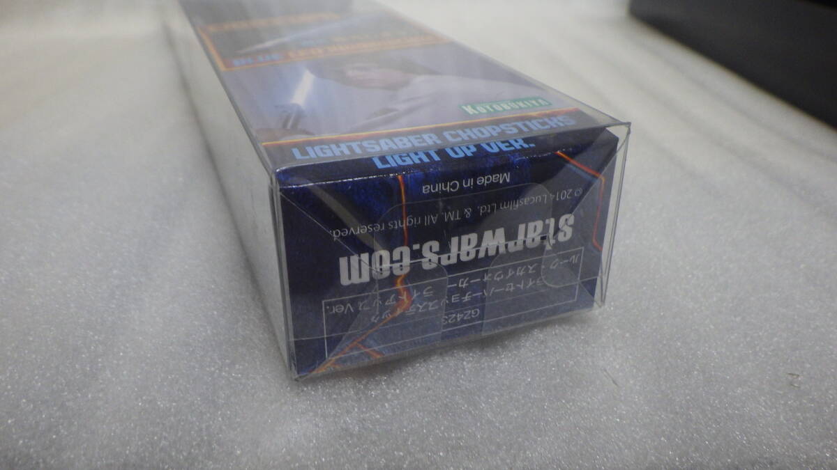 ■コトブキヤ■スターウォーズ/箸■GZ423 ライトセーバーチョップスティック ルーク・スカイウォーカー ライトアップVer.★オークション★_画像6