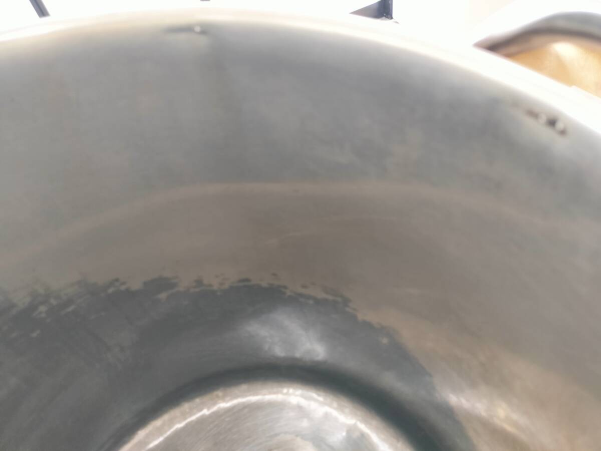 中古　寸胴鍋 業務用 調理器具　炊き出し 　直径約40㎝_画像6