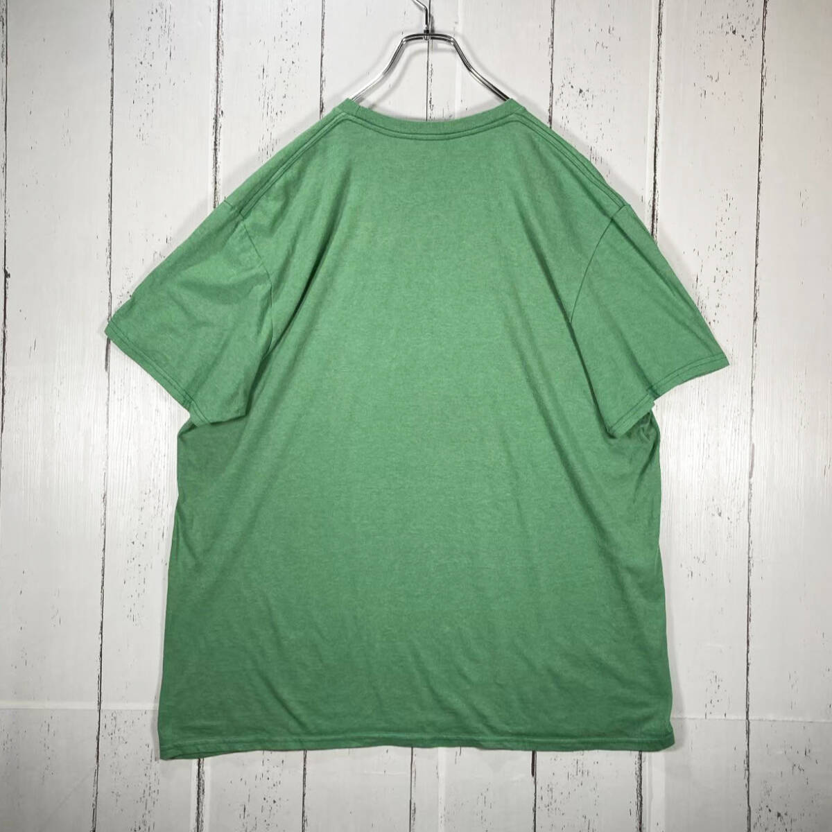 【USED】ゼルダの伝説 ZELDA ニンテンドー 公式 Tシャツ 古着 グリーン ( XLサイズ ) ☆送料無料☆_画像4