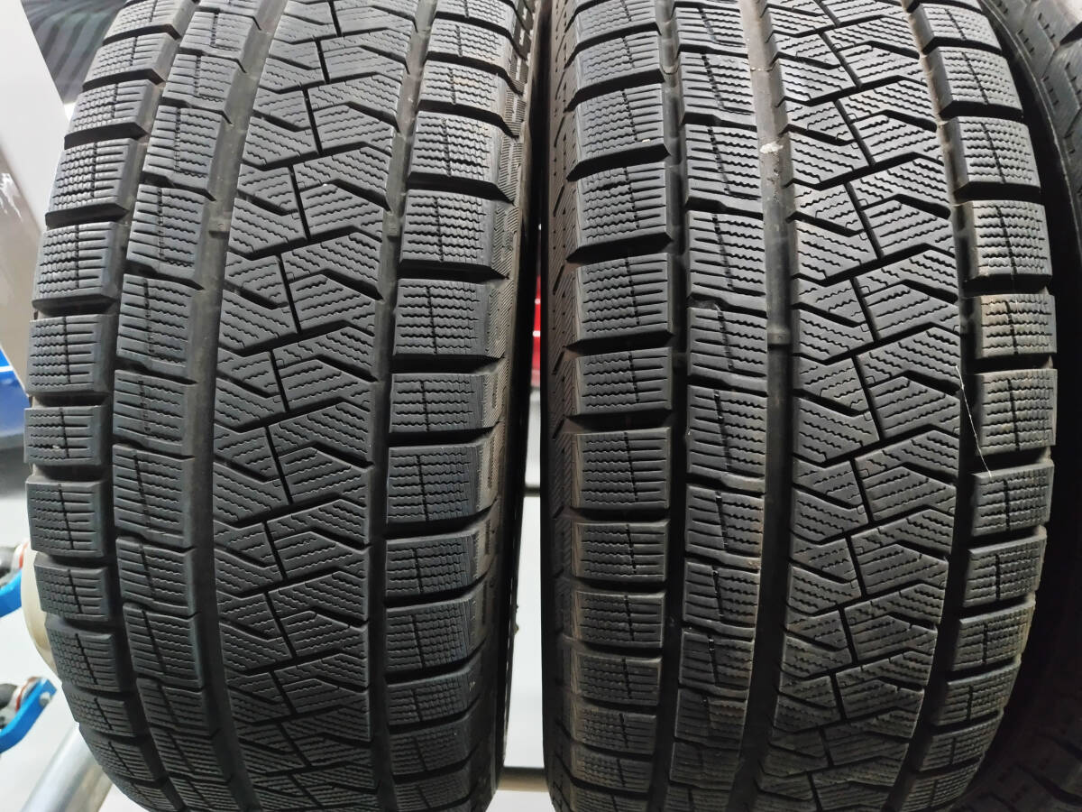 ◆◇HOT STUFF エクスタープラス(ガンブラック) 16インチ 5穴 PCD114.3 6.5J+48&スタッドレスタイヤ ICE ASIMMETRICO 215/60R16 4本SET◇◆_画像2