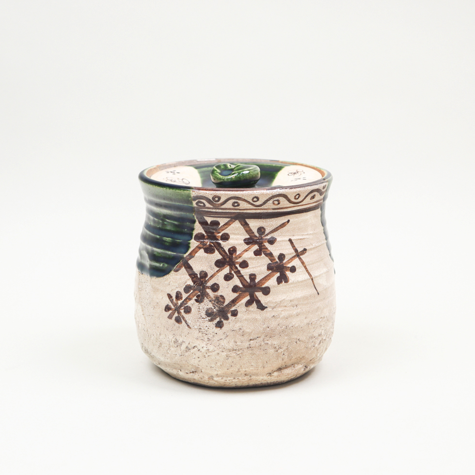 大鉢□太明成化年製銘 のぞき赤龍紋 人物 唐草 古玩 唐物 中国 古美術