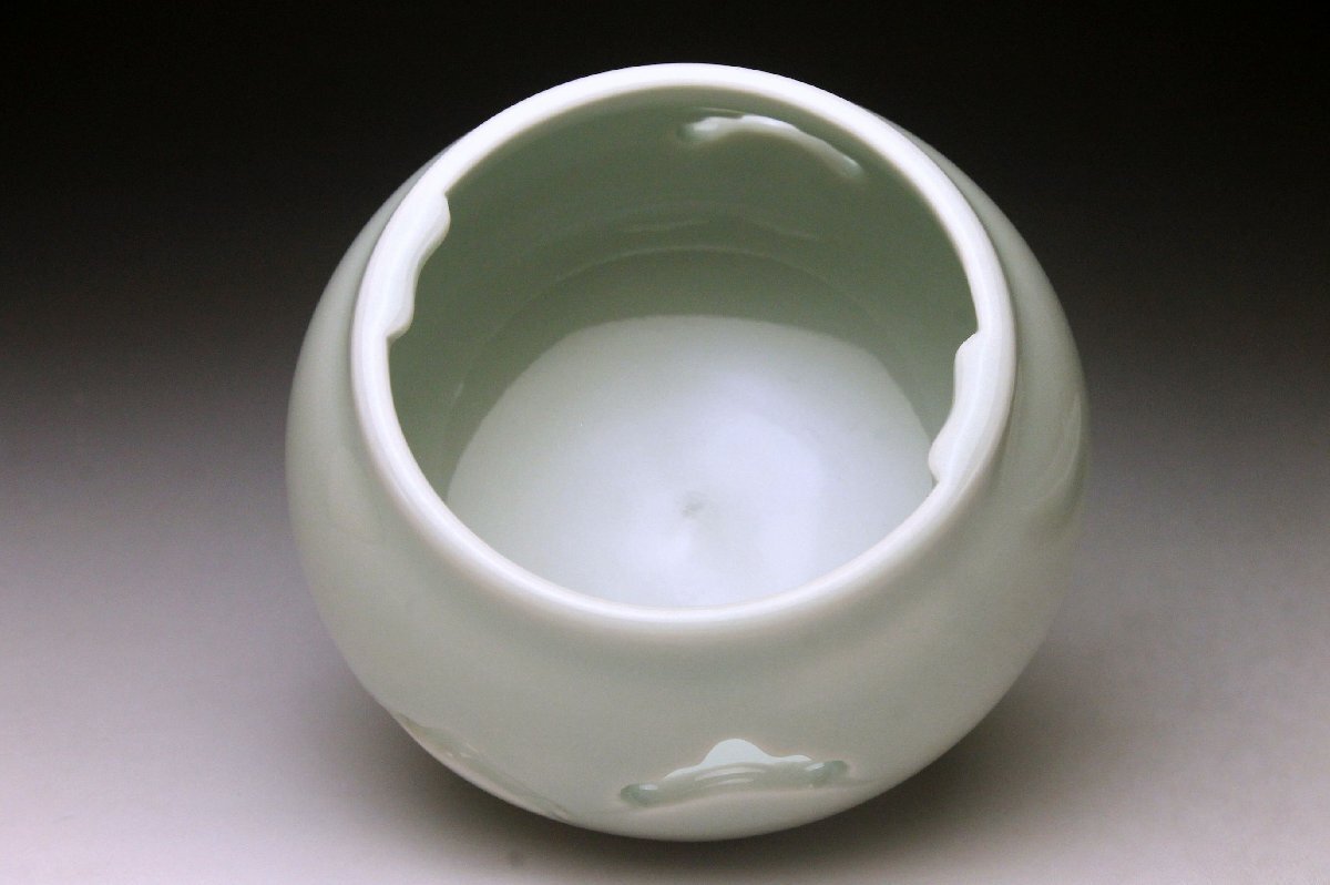 [ более .]. гора обжиг в печи ... структура синий белый фарфор чай ширина шт. * чайная посуда нет царапина прекрасный товар . вместе ткань вместе коробка < включение в покупку возможно >