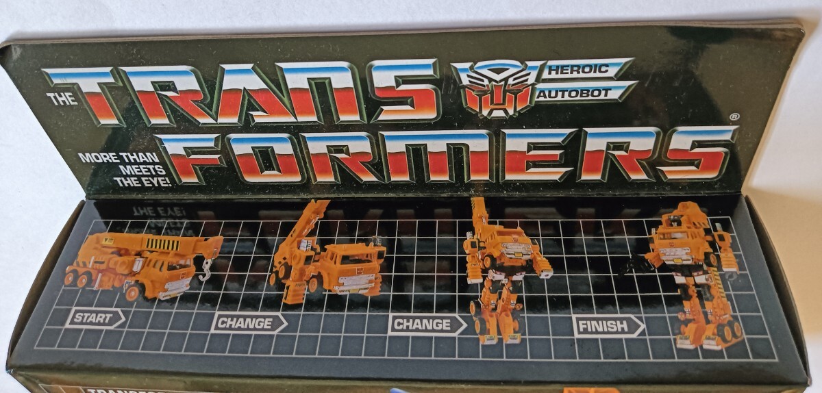 新品　未開封トランスフォーマー グラップル　海外版　輸入品　超合金 当時物 サイバトロン _画像5