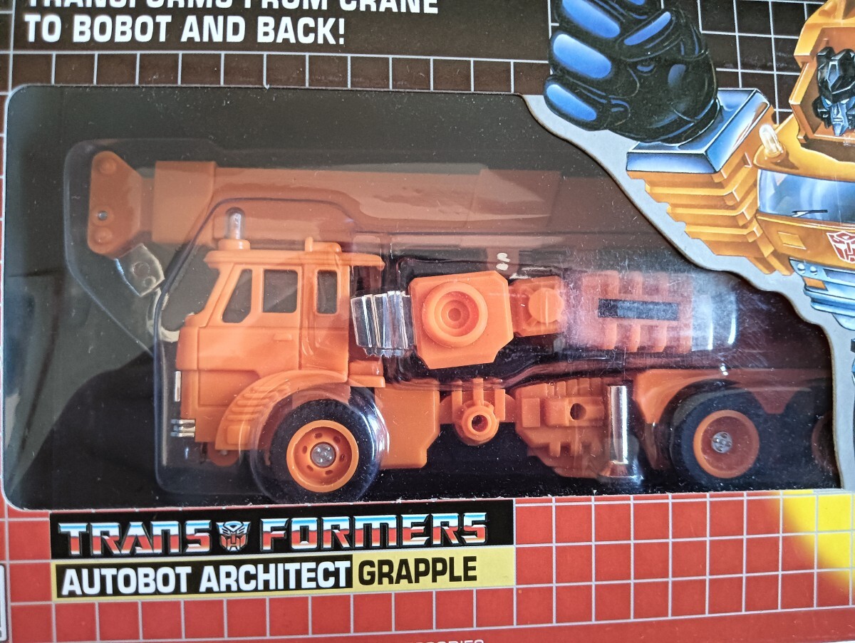 新品　未開封トランスフォーマー グラップル　海外版　輸入品　超合金 当時物 サイバトロン _画像7