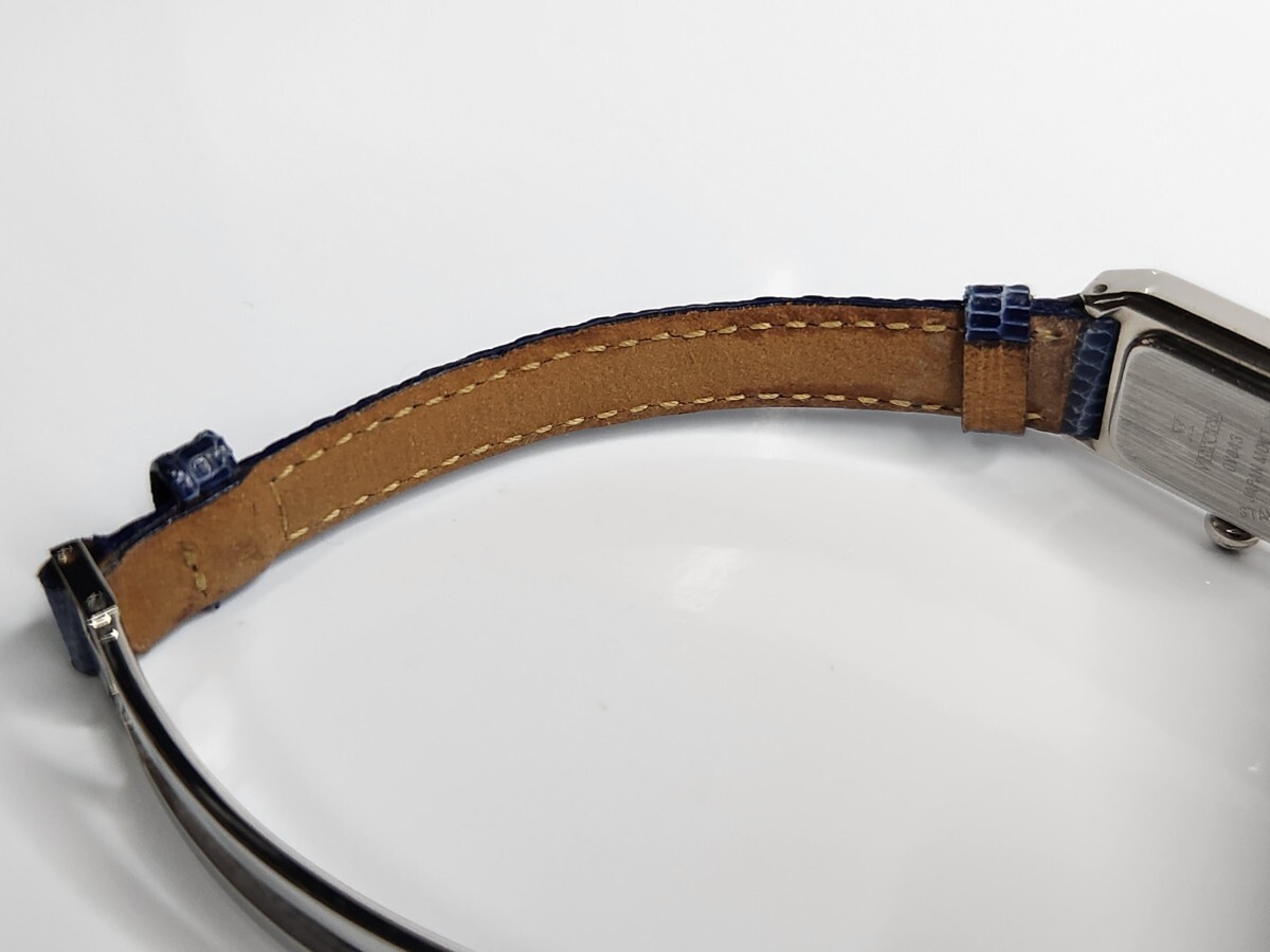 V новый товар не использовался /VEXCEL женские наручные часы часы 3 стрелки кварц лазурит циферблат ювелирные изделия натуральная кожа синий 