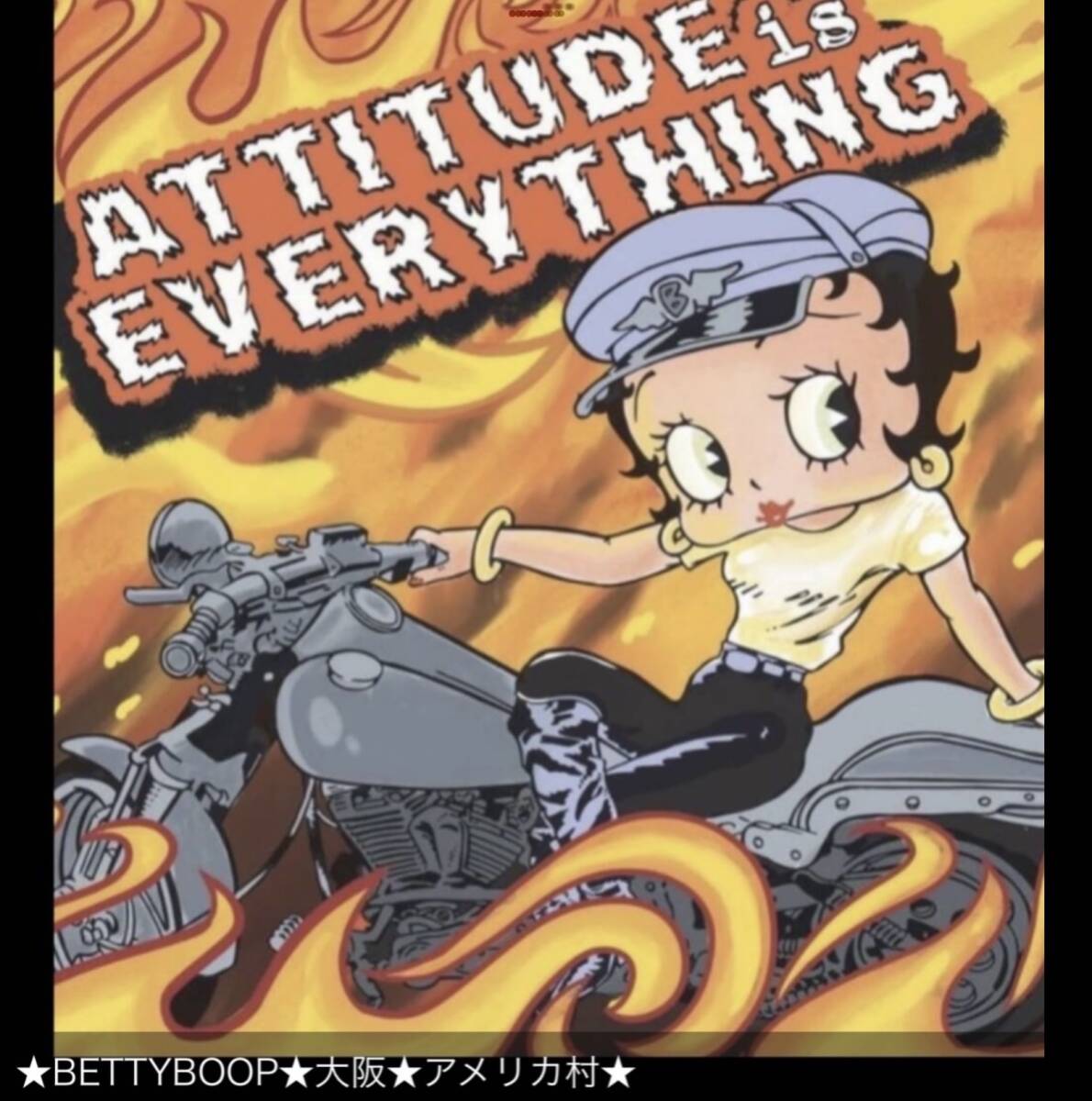 ベティブープ★新品★スカジャン★2517【M】黒★別珍★ピンナップ★BBN-2517★刺繍★アメリカンロングリバー55★ネバーマインド★大阪_画像9