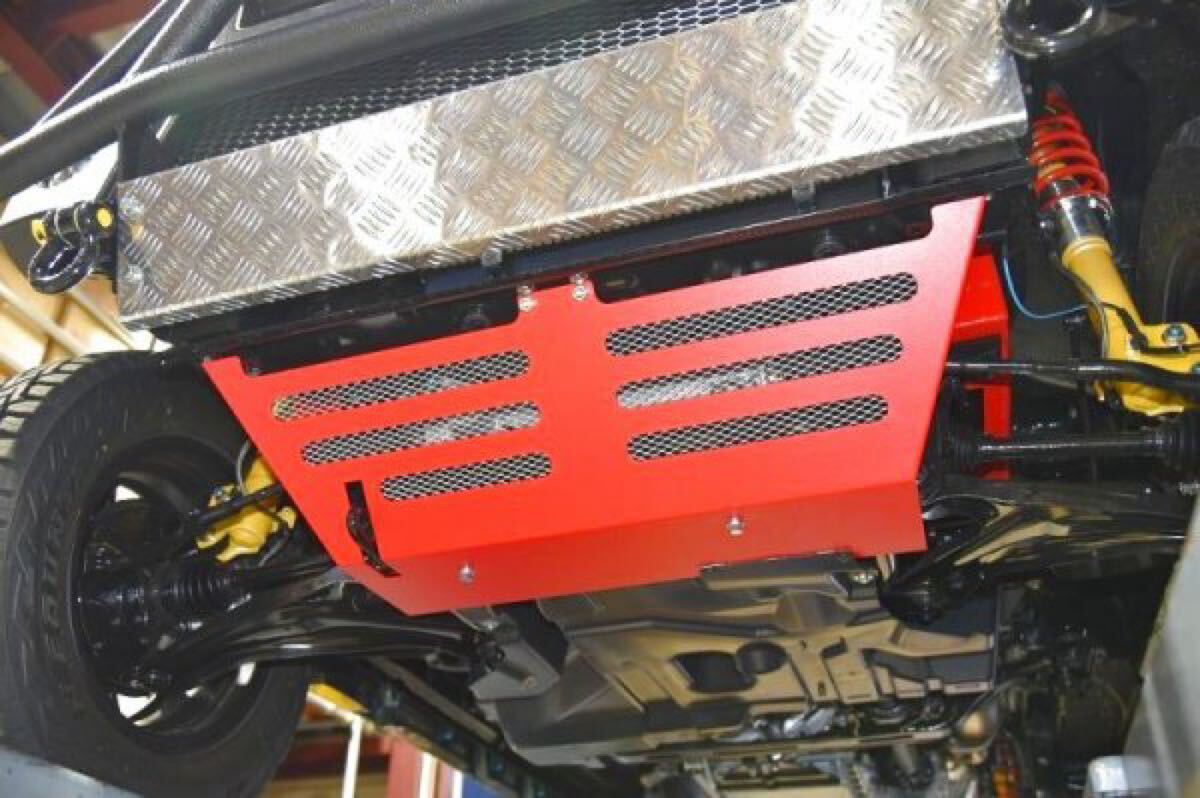 エブリイ DA17 フロントアンダーガード ４インチ用 DA17-B-FA4UP_画像1