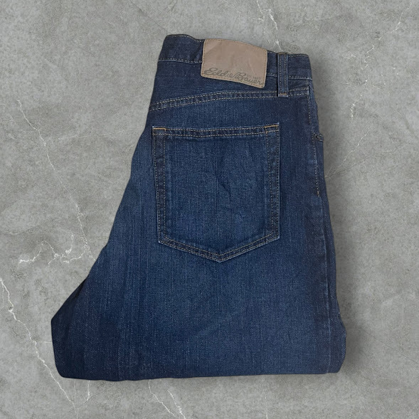 ★Eddie Bauer リラックスフィット デニム 34×34 メキシコ製_画像1