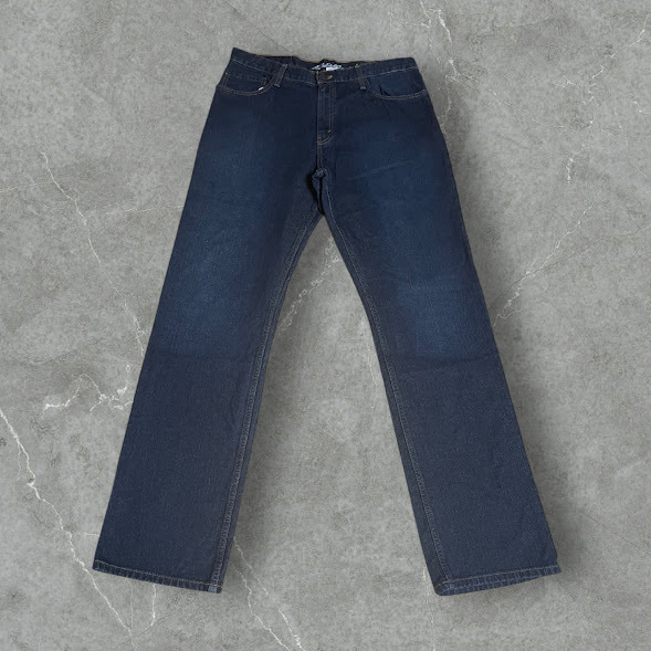 ★Eddie Bauer リラックスフィット デニム 34×34 メキシコ製_画像2