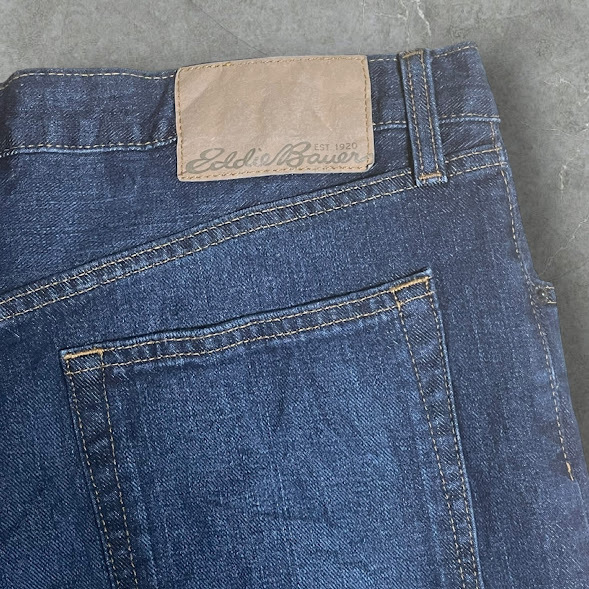 ★Eddie Bauer リラックスフィット デニム 34×34 メキシコ製_画像5