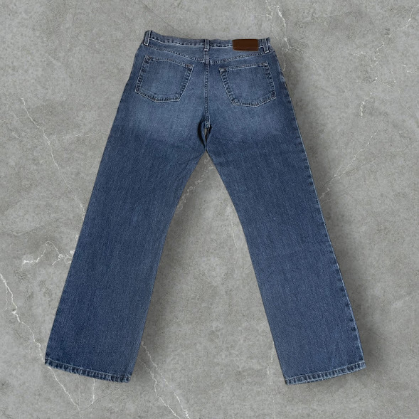 ★Eddie Bauer リラックスフィット デニム 33×32 メキシコ製_画像4