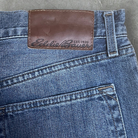 ★Eddie Bauer リラックスフィット デニム 33×32 メキシコ製_画像5