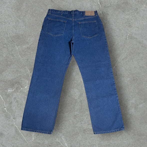 ★Eddie Bauer リラックスフィット デニム 36×30 メキシコ製_画像4