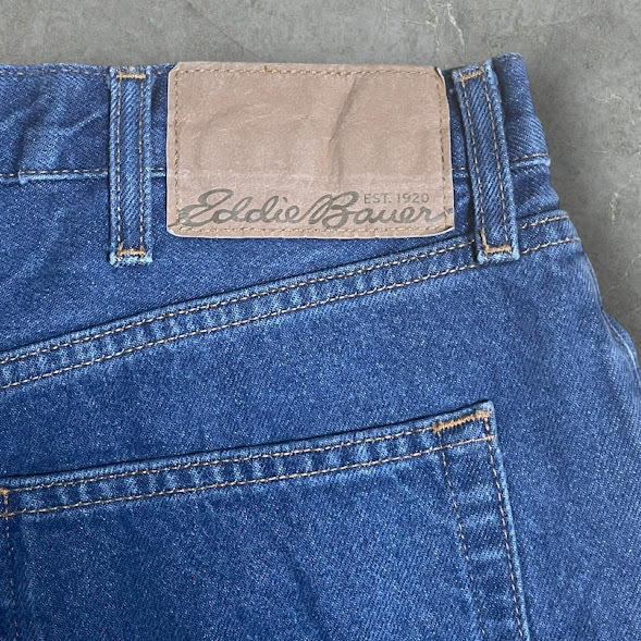 ★Eddie Bauer リラックスフィット デニム 36×30 メキシコ製_画像5