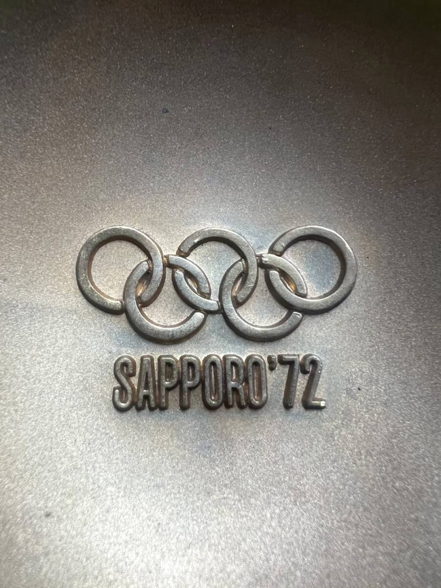 SAPPORO'72 24K GP ゴールド皿 金杯 札幌オリンピック_画像2