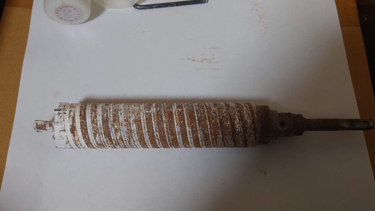 振動用コアドリル　38Φ　L=250　サイズ60　直接引取不可　②_画像2