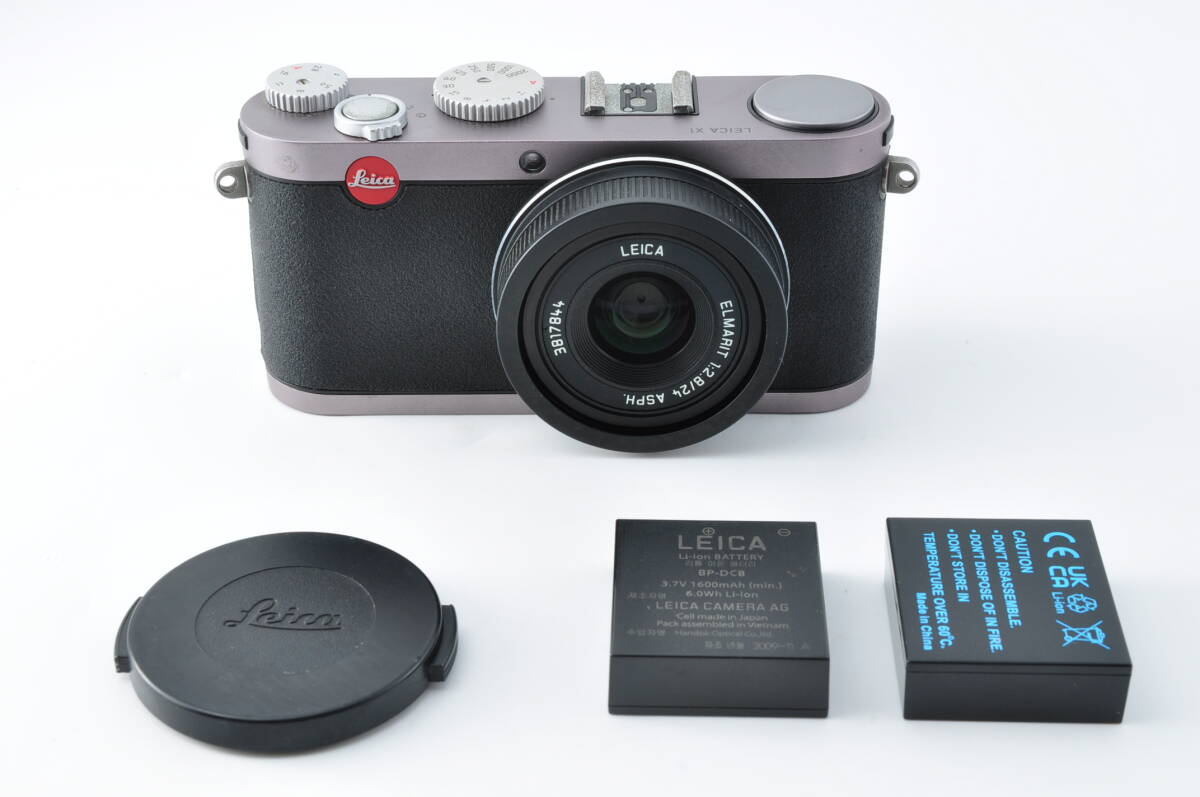 動作確認済み】 Leica ライカ X1 スチールグレー コンパクト