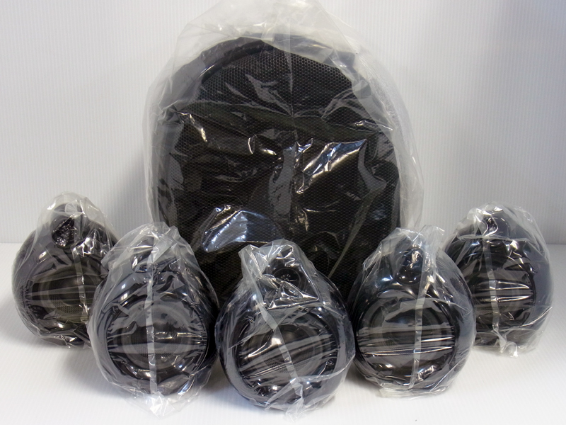 Scandyna スキャンダイナ Micro-pod 5.1chセット 未使用品 Home Cinema System Blue Room Podspeakers マイクロポッド ホームシアター